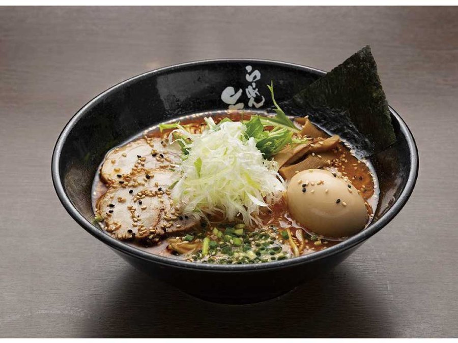 うま辛魚介 / Spicy Bonito Tonkotsu Ramen